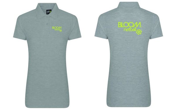 Bloom Grey Polo Shirts