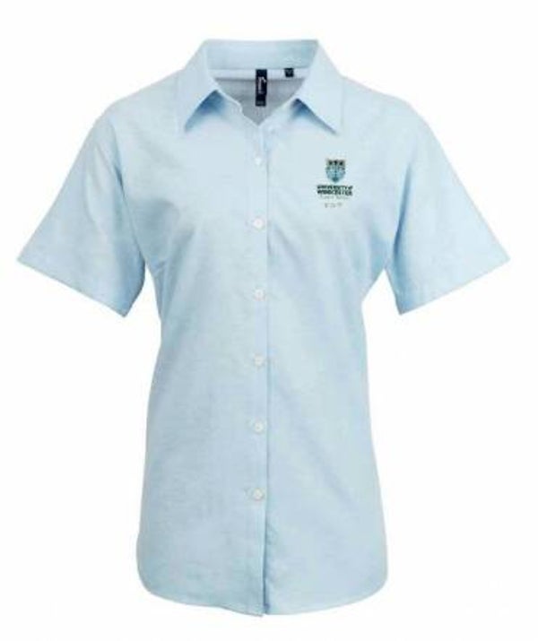 UOW Ladies Signature Short Sleeve Oxford Shirt