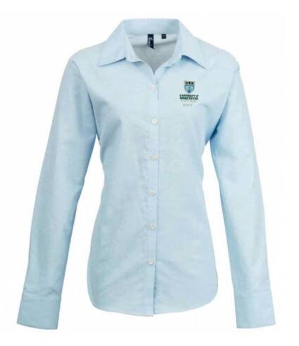 UOW Ladies Signature Long Sleeve Oxford Shirt