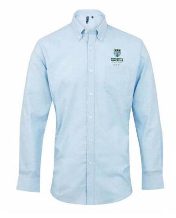 UOW Signature Unisex Long Sleeve Oxford Shirt