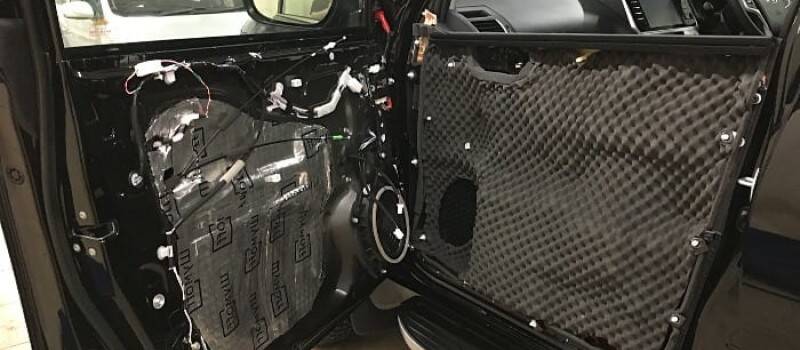 Insonorización coche ejemplo 1