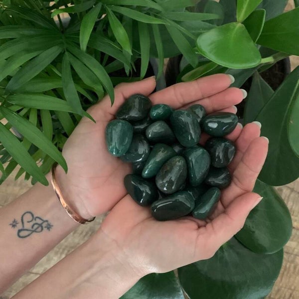 Groene Aventurijn knuffelsteen