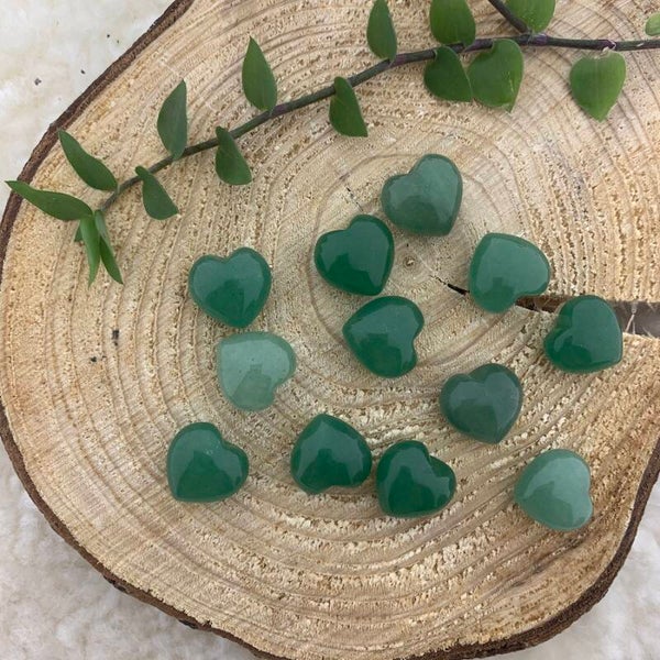 Groene Aventurijn mini hartje