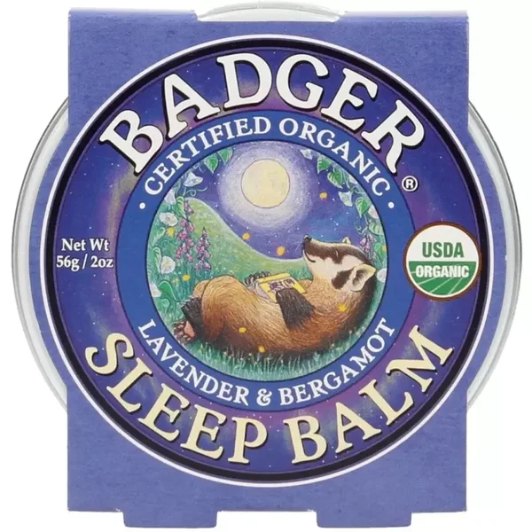 Sleep Balsem Badger met bergamot en lavendel 21g