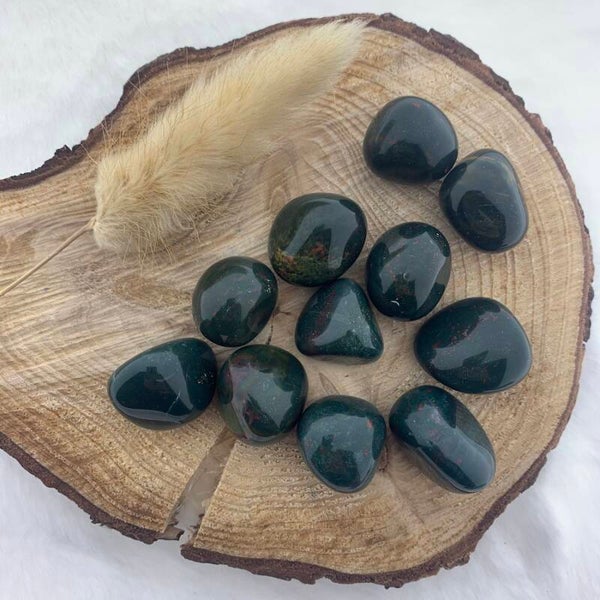 Heliotroop of bloedsteen knuffelsteen