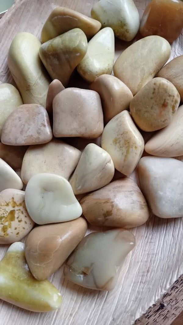 Serpentijn knuffelsteen