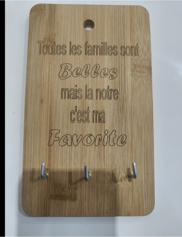 Support à clé favorite