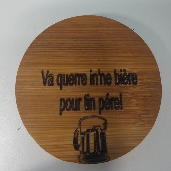 Décapsuleur ROND  ch'ti