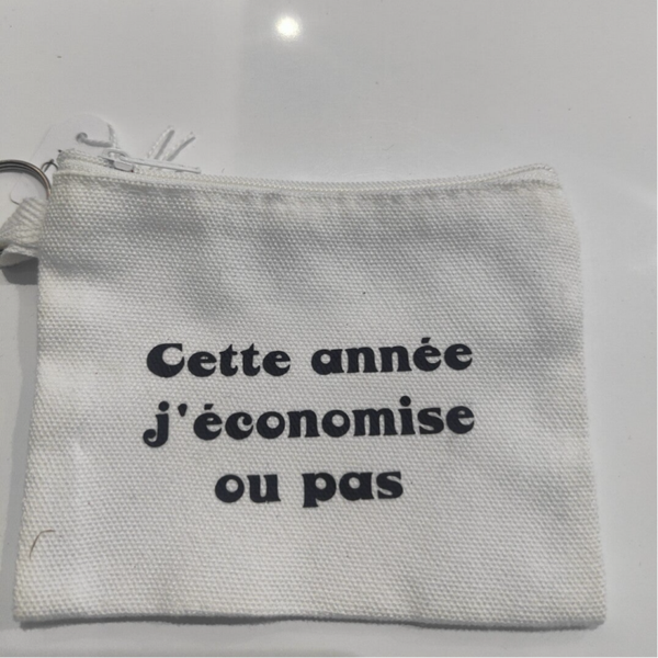 Porte monnaie économie