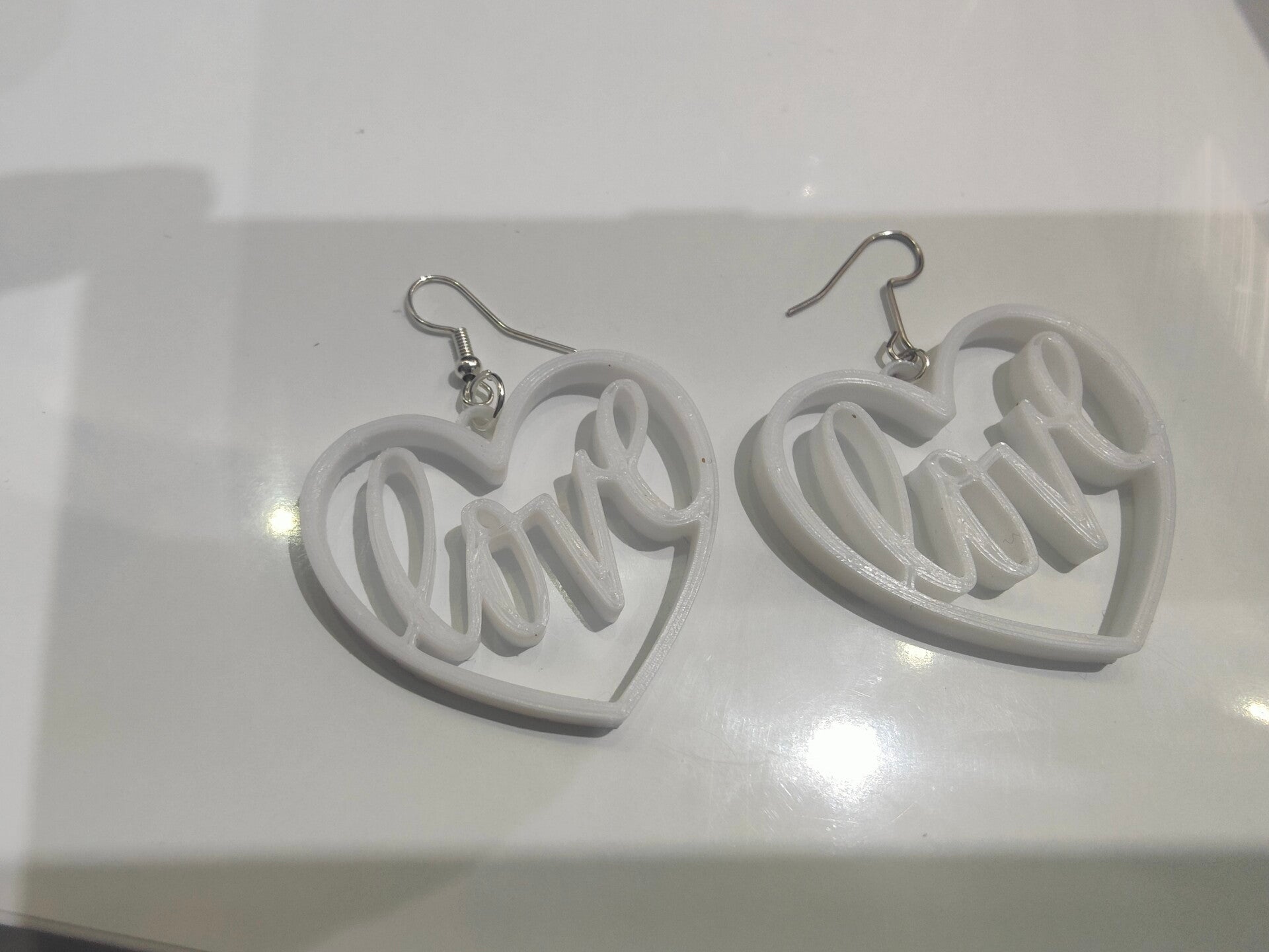 Boucles d'oreilles love