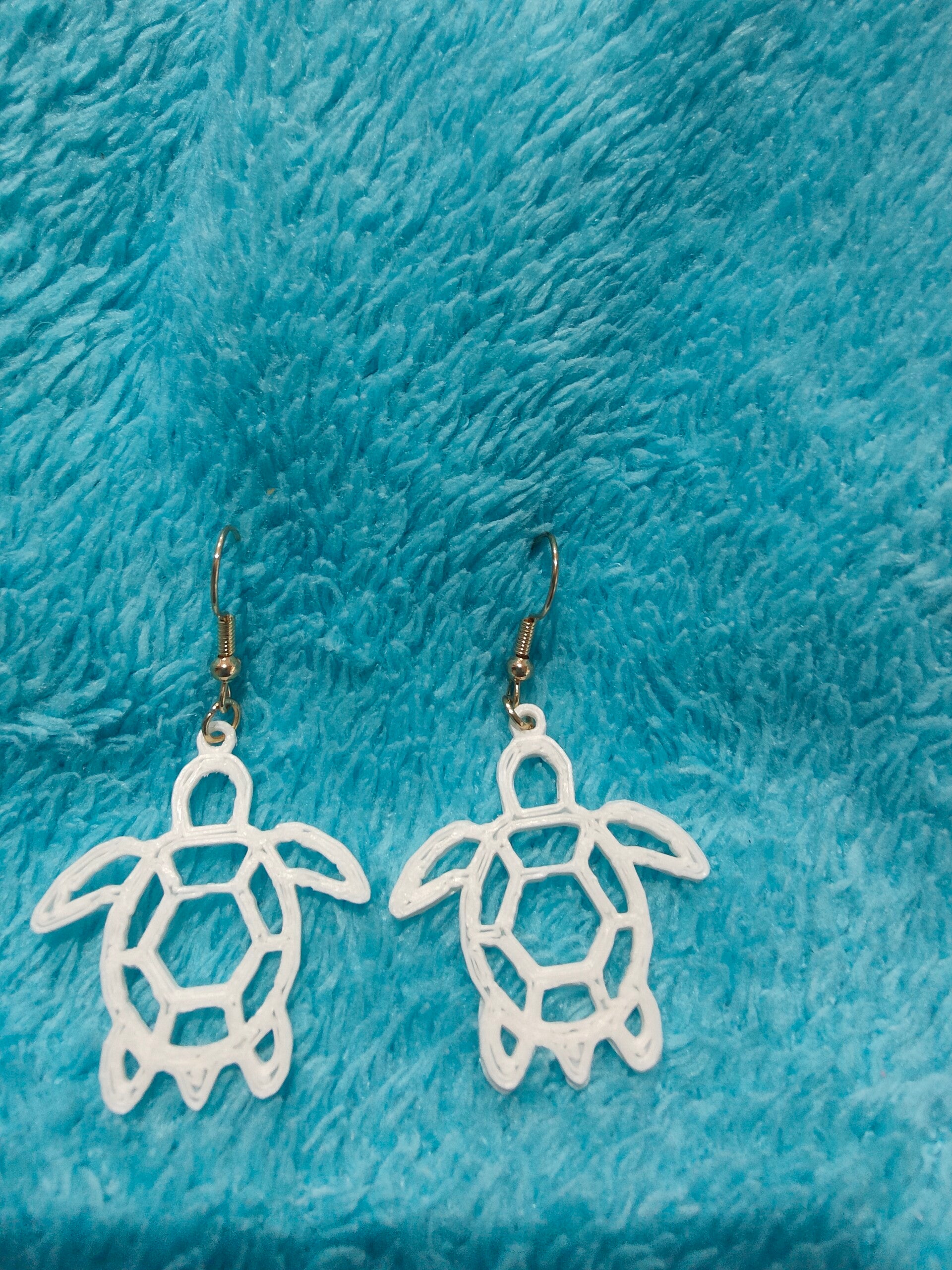 Boucles d'oreilles tortue