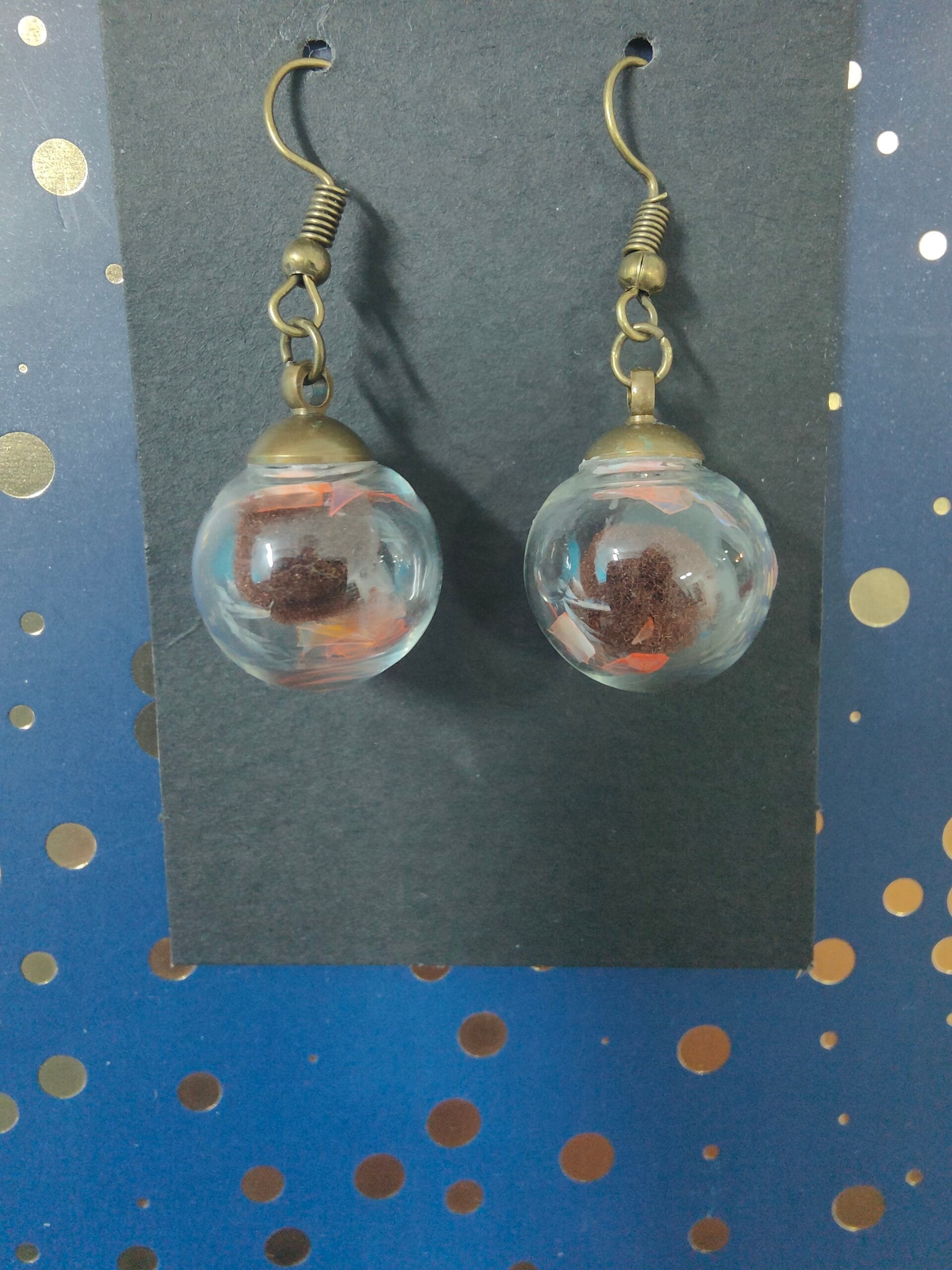 Boucles marron foncé