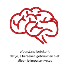 Foto weergave  (brein) van weerstand en impulsen