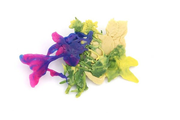 Sentei brooch  S (single pin)