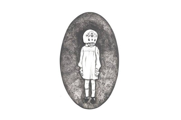 Muertita 02 brooch (The litle death)