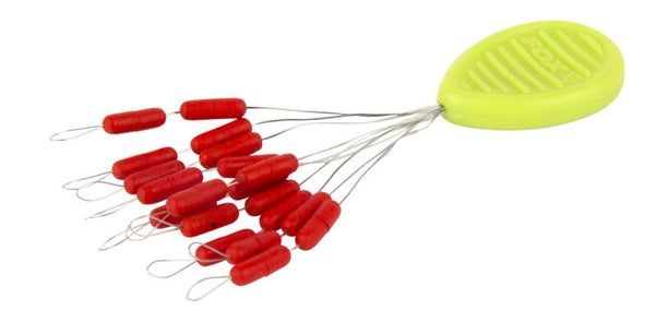 Fox Rage Predator Float Stops Red