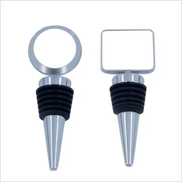 Metalen flessendop rond of vierkant bedrukken