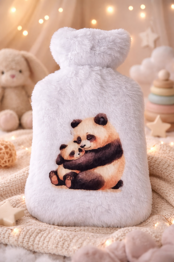 Kinderkruik met knuffelhoes