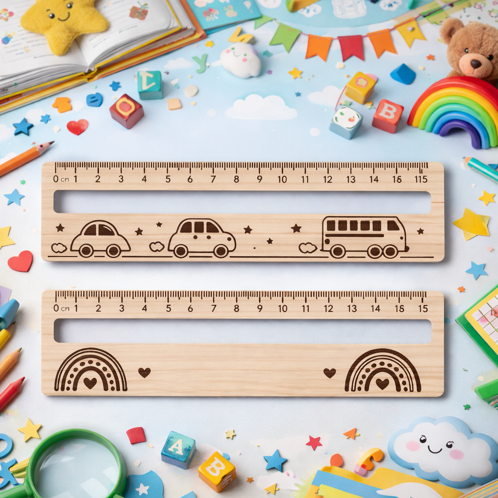 Leeshulpje auto of regenboog