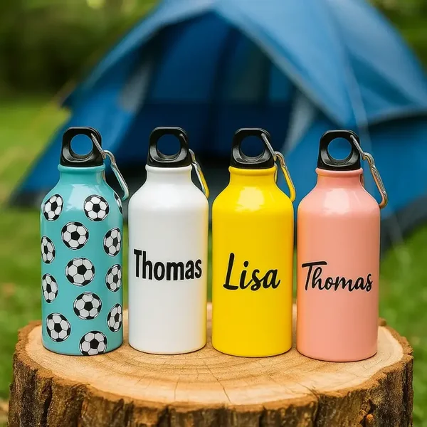 Aluminium drinkfles bedrukken