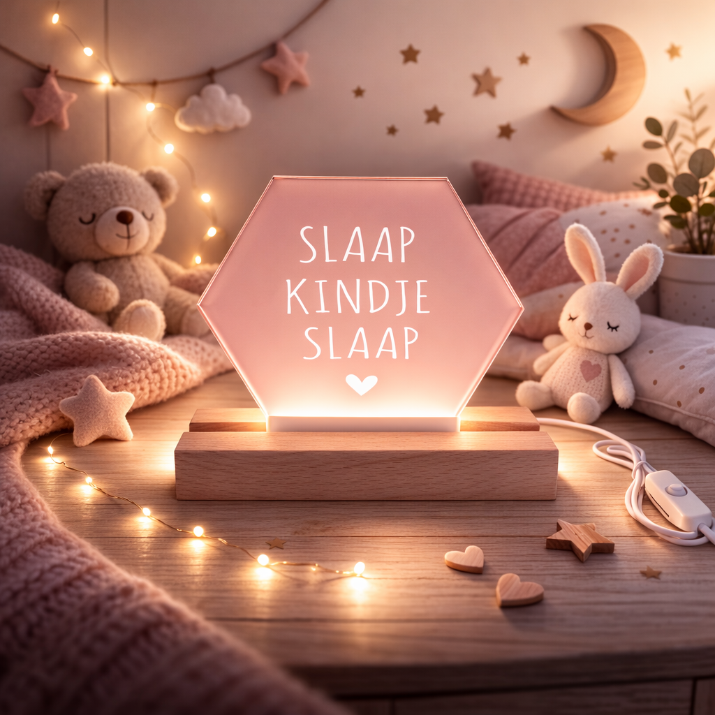 slaap kindje slaap nachtlampje