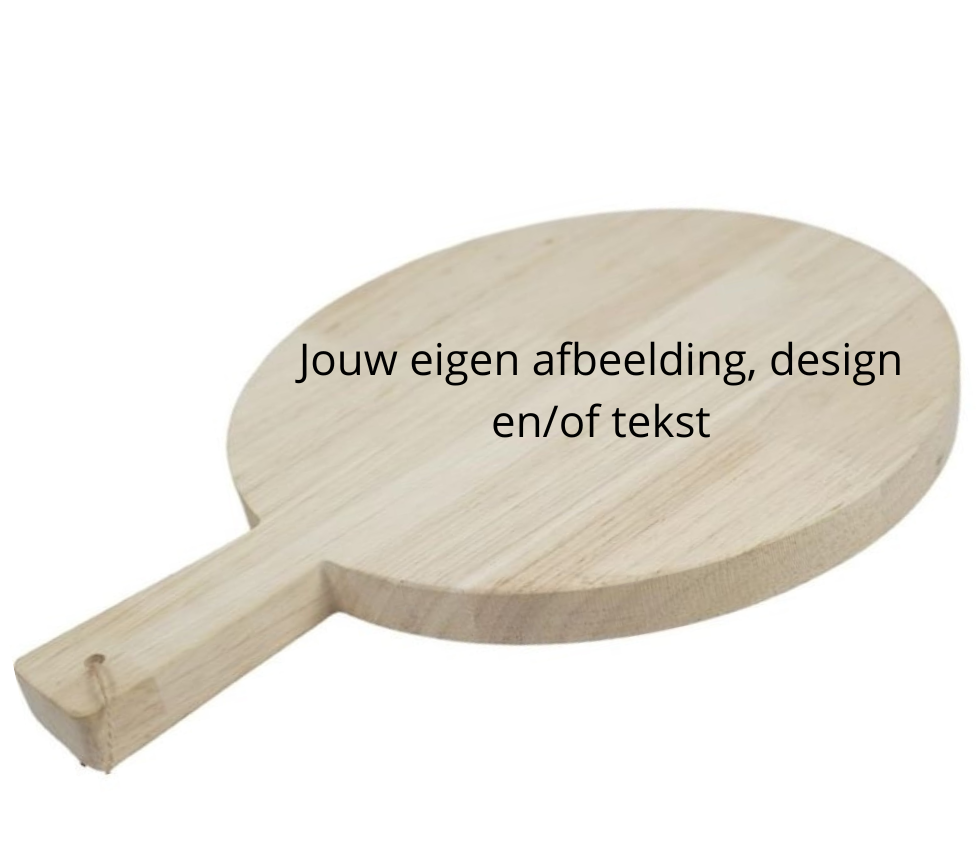 Ronde Borrelplank laten graveren