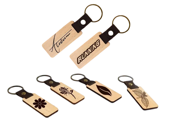 Sleutelhanger Hout