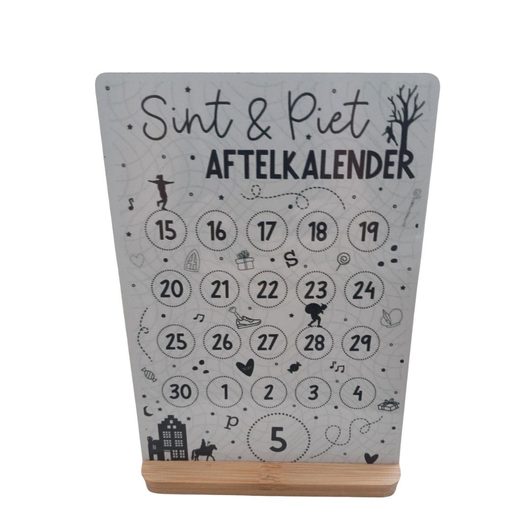 Sint en Piet aftelkalender