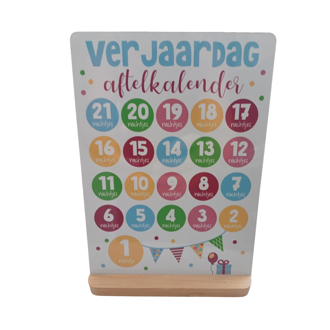 Verjaardag aftelkalender
