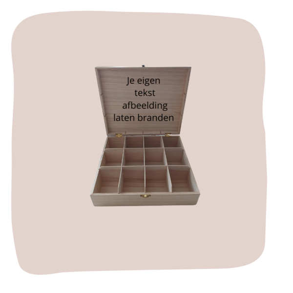 Theekist gepersonaliseerd