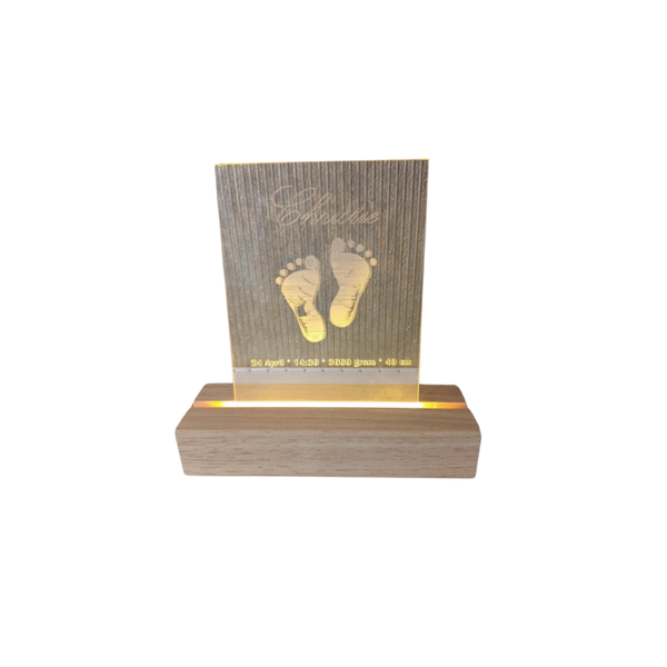 Nachtlampje graveren