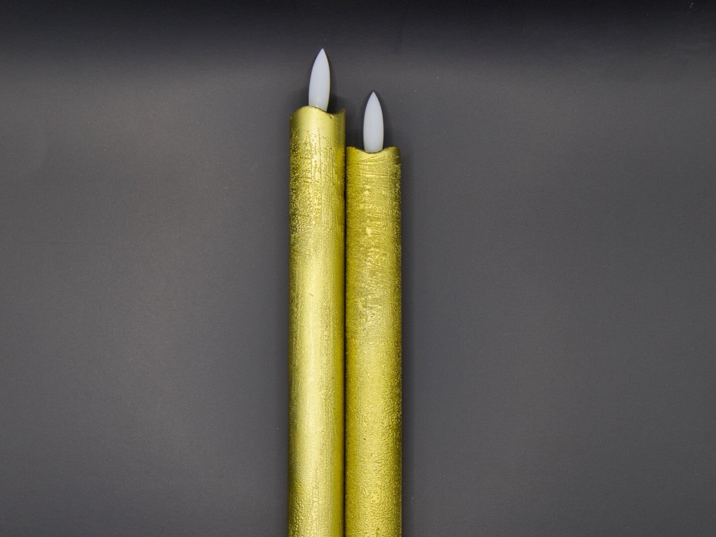 luxe diner kaars led goud