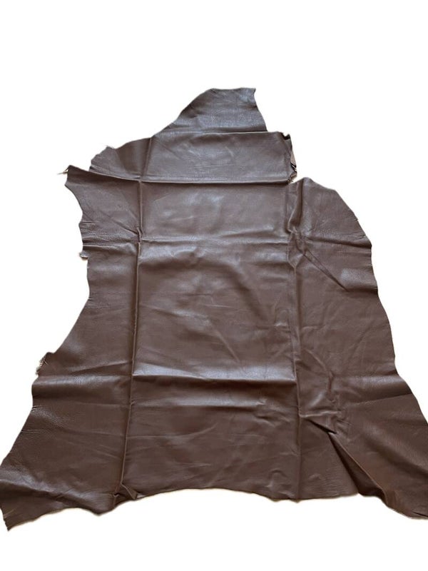 Bruin leder vellen