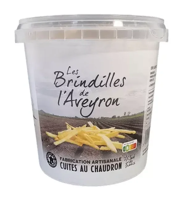 BRINDILLES ALLUMETTES ARTISANALES AVEYRON NATURE - 200G - Les chips de l'Aveyron
