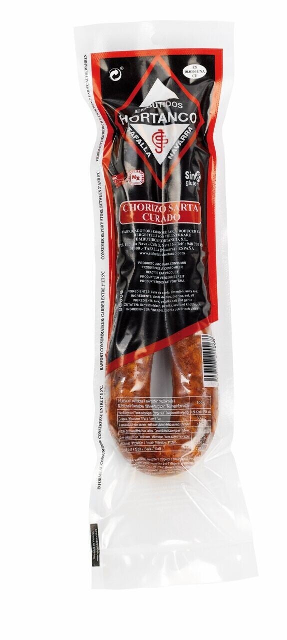 Chorizo Sarta - non pimentée- EMBUTIDOS HORTANCO S.L—  Espagne