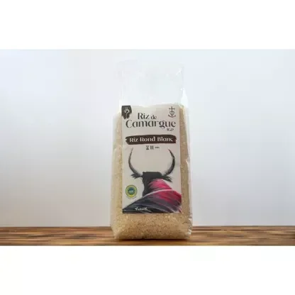 Riz de Camargue IGP " Rond Risotto "- Marque Atelier du sel camargue