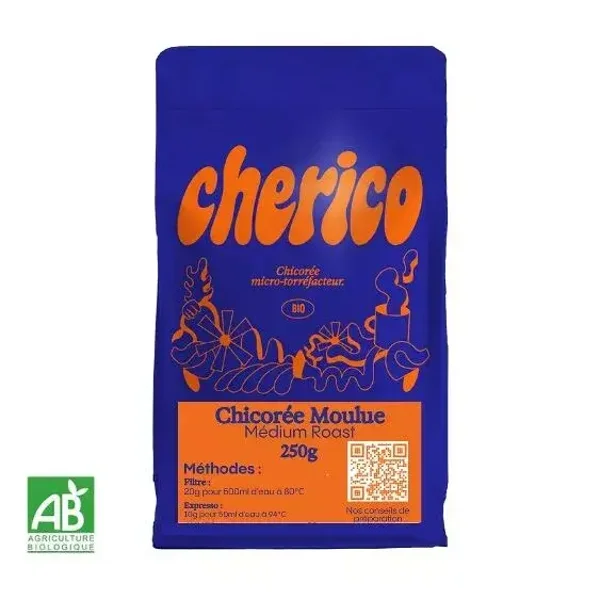 Chicorée Moulue 🌿🌿- CHERICO "Chicorée Nature BIO" - 250g -