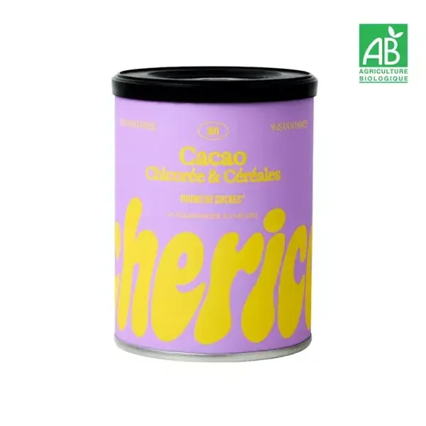 Cacao Instantané 🍫🍫 - CHERICO "Cacao, Chicorée & Céréales BIO" - 120g