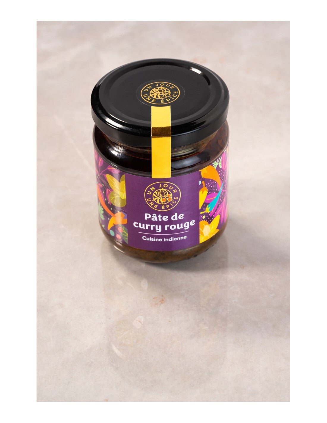 Pâte de curry rouge - Pot - un jour une épice