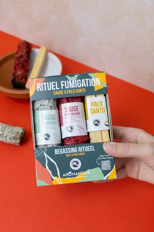 Coffret Mon Rituel Fumigation - aromandise