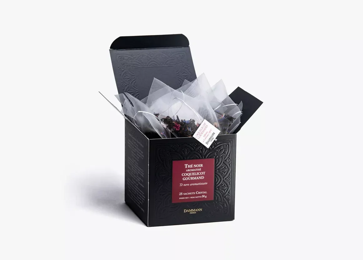 Coquelicot Gourmand - 25 sachets cristal - DAMMANN FRERES