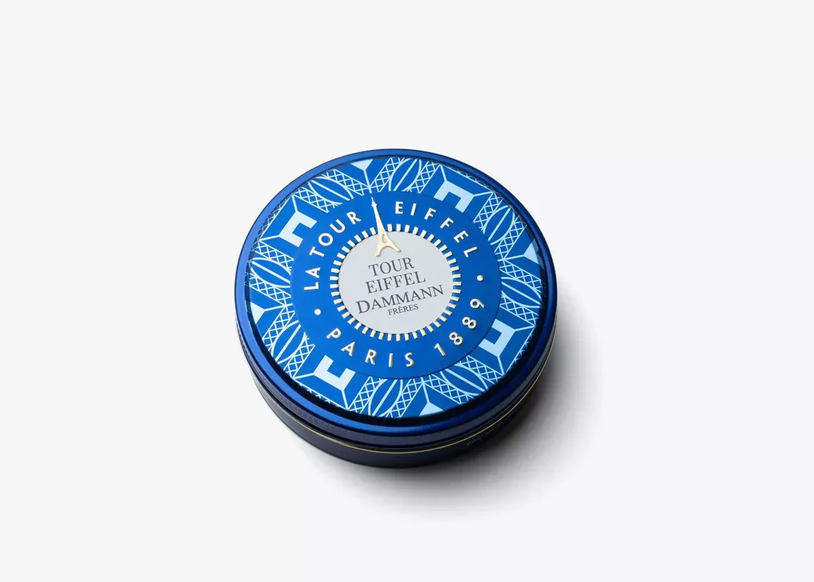 Boite cadeau Tour Eiffel - Thé Dammann Frères