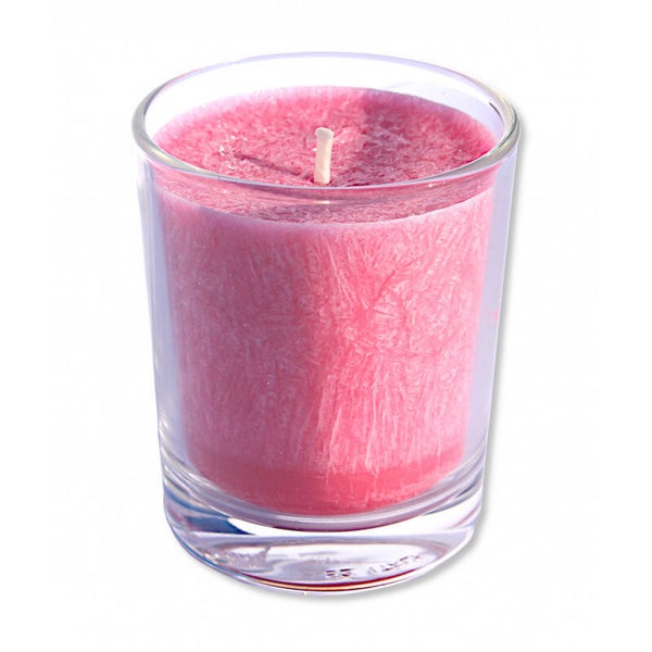 Bougie parfumée à la rose - 8 cm - Terre et Rose à Doué la Fontaine