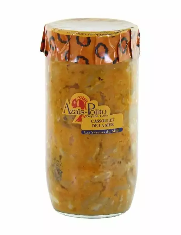 Cassoulet de la mer- Azais-Polito- 720 g  - CONSERVERIE ARTISANALE A SETE