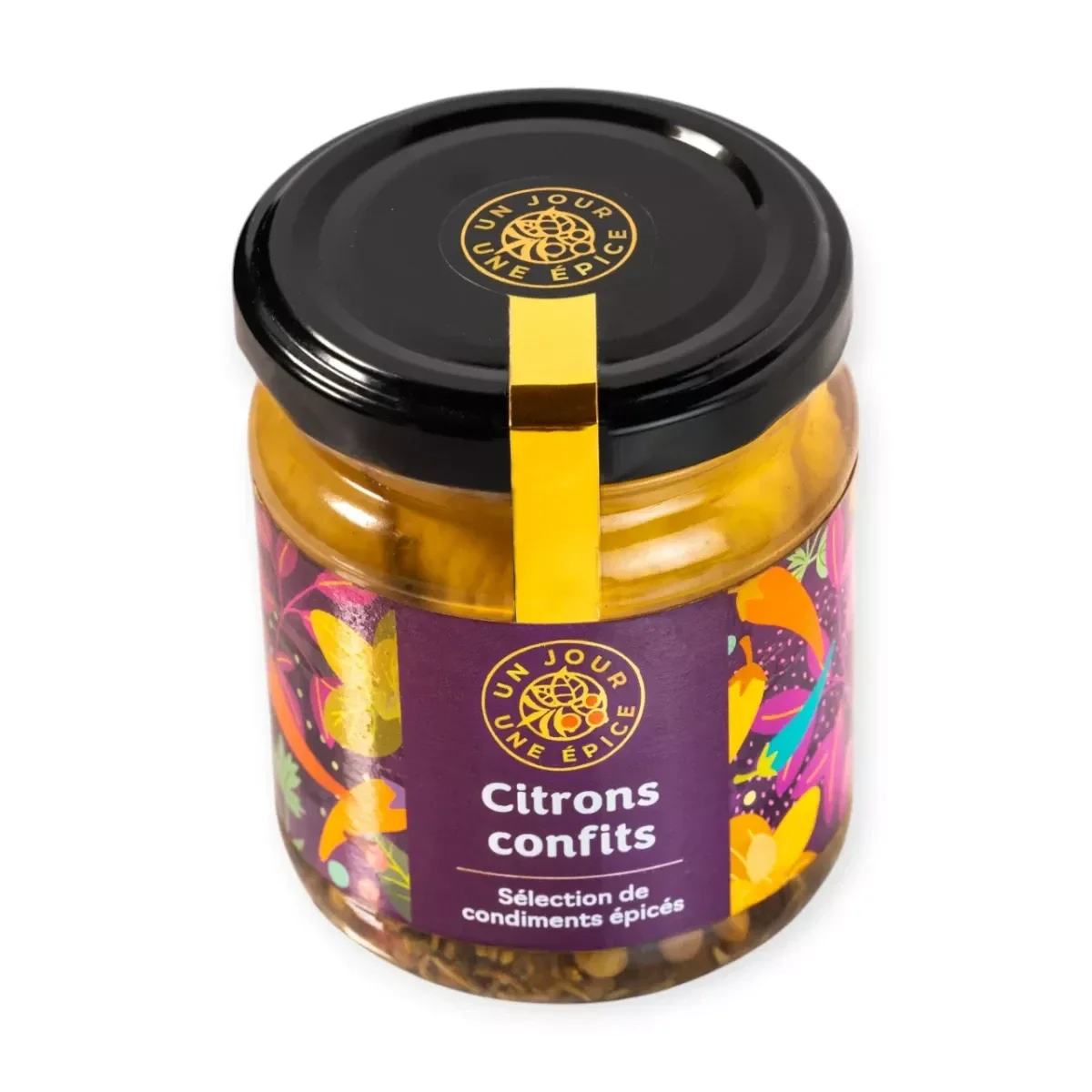 Citrons confits -NET : 200G  Egoutés : 120G - un jour une épice