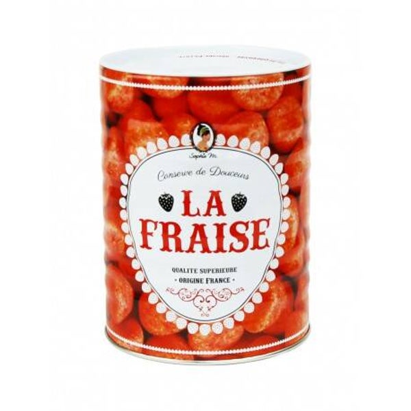Conserve  fraise, 180g - Fabrication française