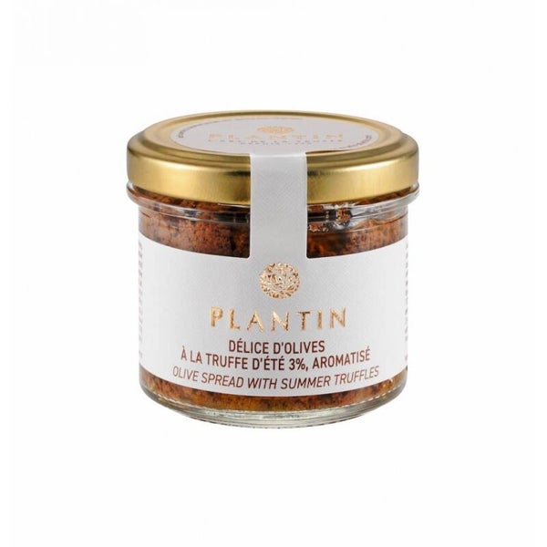 Délice d'olives à la truffe d'été 3%, aromatisé - 100 g - La maison Plantin