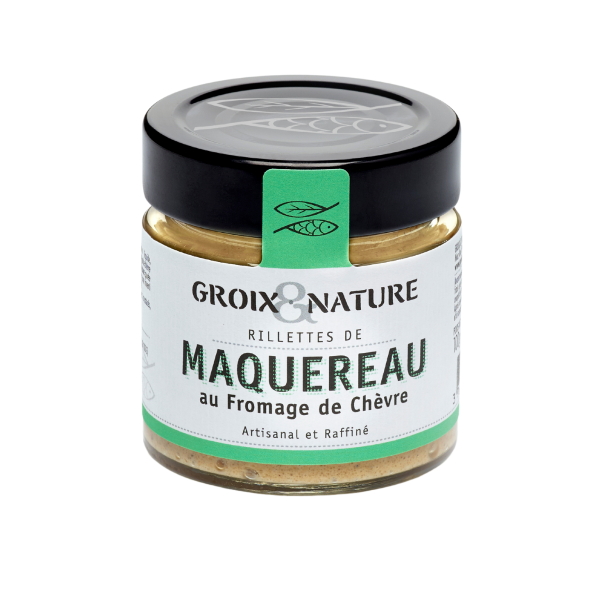 Rillettes de Maquereau au Fromage de chèvre - Groix & Nature
