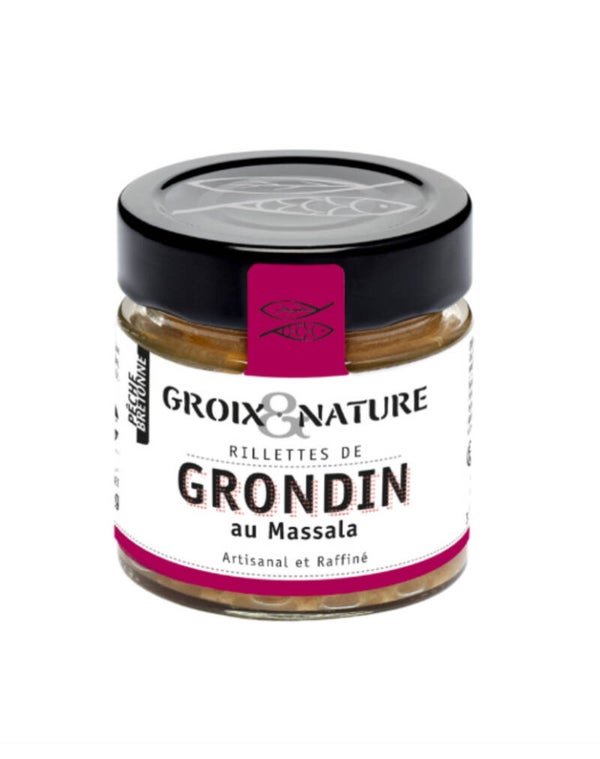 rillettes de grondin au massala