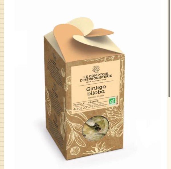 ginkgo biloba- 40 g - le comptoir d’herboristerie